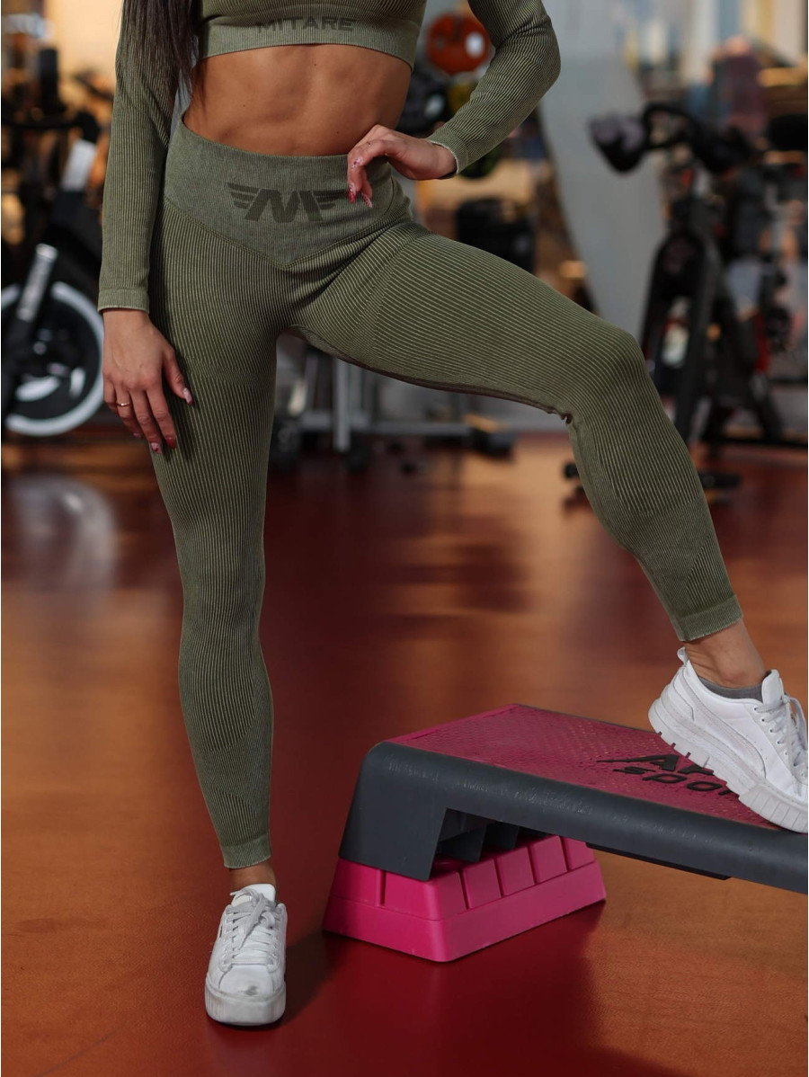 Legging gainant amincissant DREAM PUSH UP ANGEL K108A vert MITARE