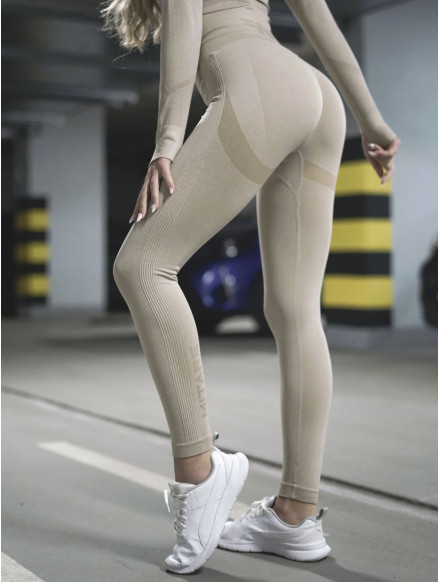 Legging gainant amincissant PUSH UP MAX ANGEL K001A beige MITARE