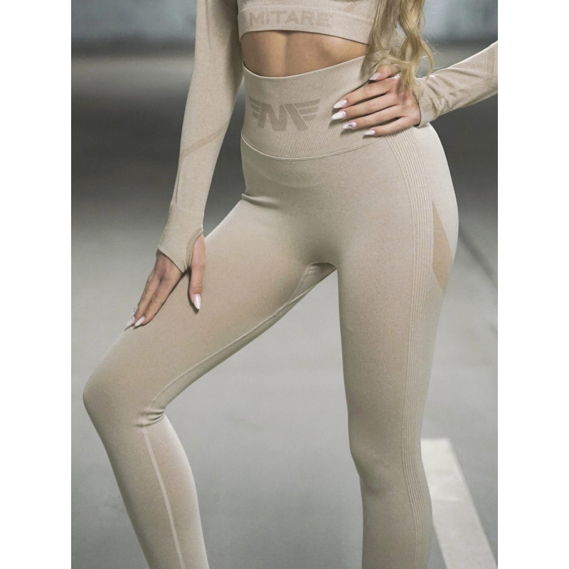 Legging gainant amincissant PUSH UP MAX ANGEL K001A beige MITARE
