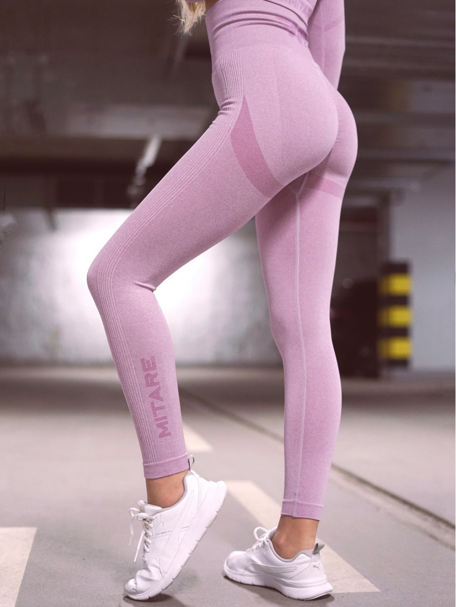 Legging gainant amincissant PUSH UP MAX ANGEL K001A violet clair MITARE