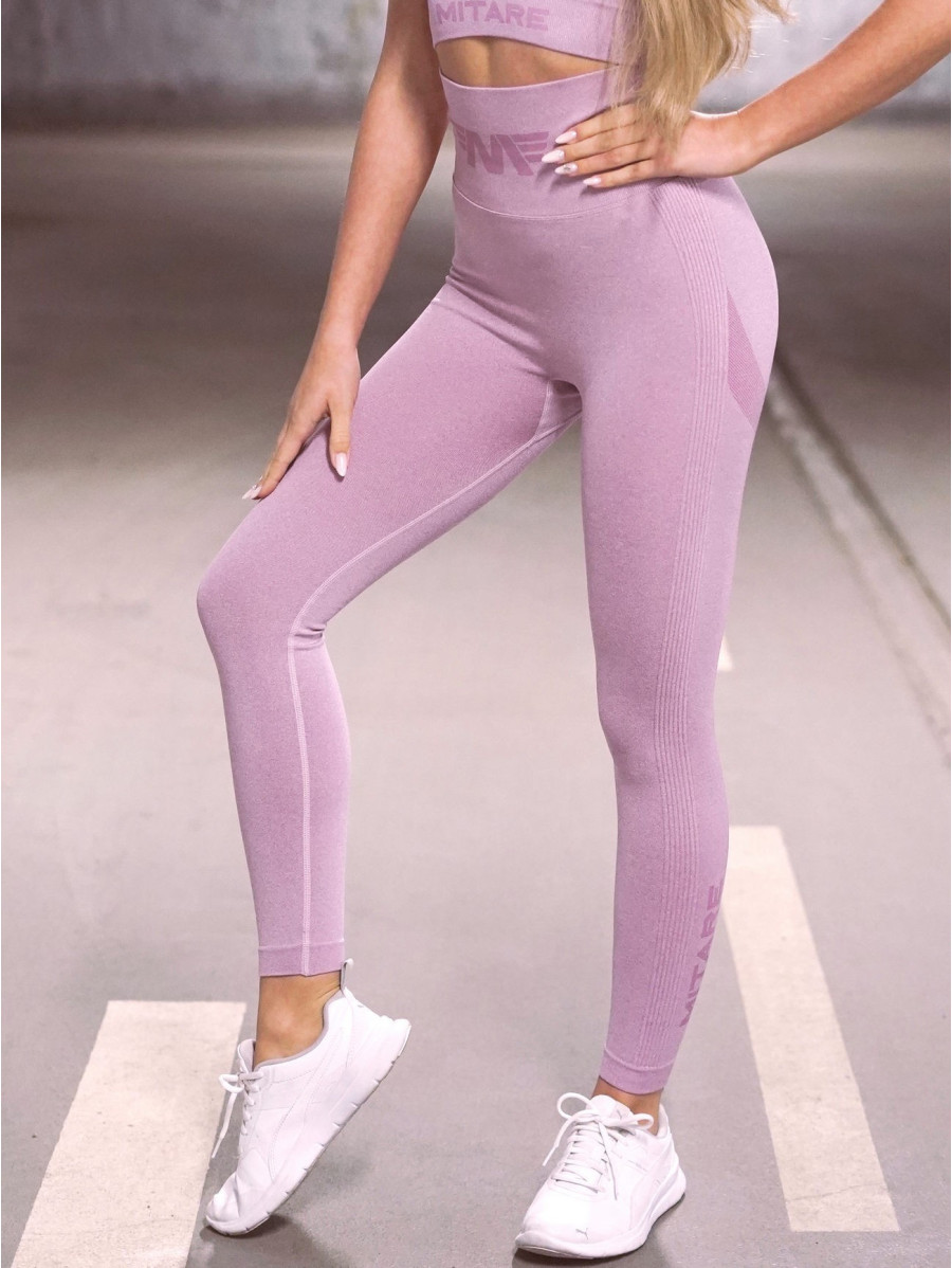 Legging gainant amincissant PUSH UP MAX ANGEL K001A violet clair MITARE