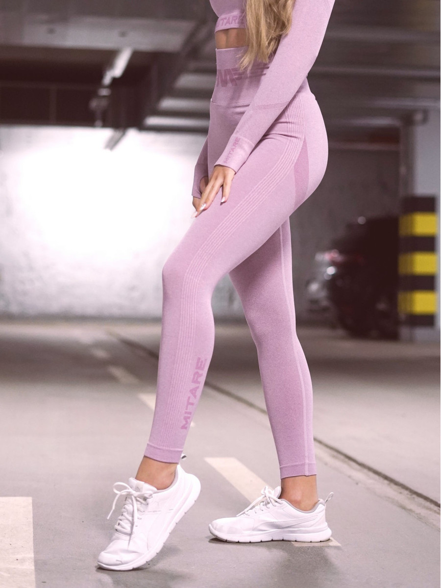 Legging gainant amincissant PUSH UP MAX ANGEL K001A violet clair MITARE