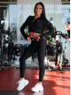 Legging gainant amincissant PUSH UP STREET COLLECTION K127 noir MITARE