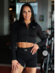 Crop top STREET COLLECTION K125 noir MITARE