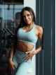 Soutien-gorge de sport STREET COLLECTION K122 vert d'eau clair MITARE