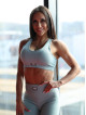 Soutien-gorge de sport STREET COLLECTION K122 vert d'eau clair MITARE