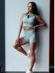 Short STREET COLLECTION K126 vert d'eau clair MITARE
