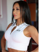 T-shirt sans manches STREET COLLECTION K123 blanc MITARE