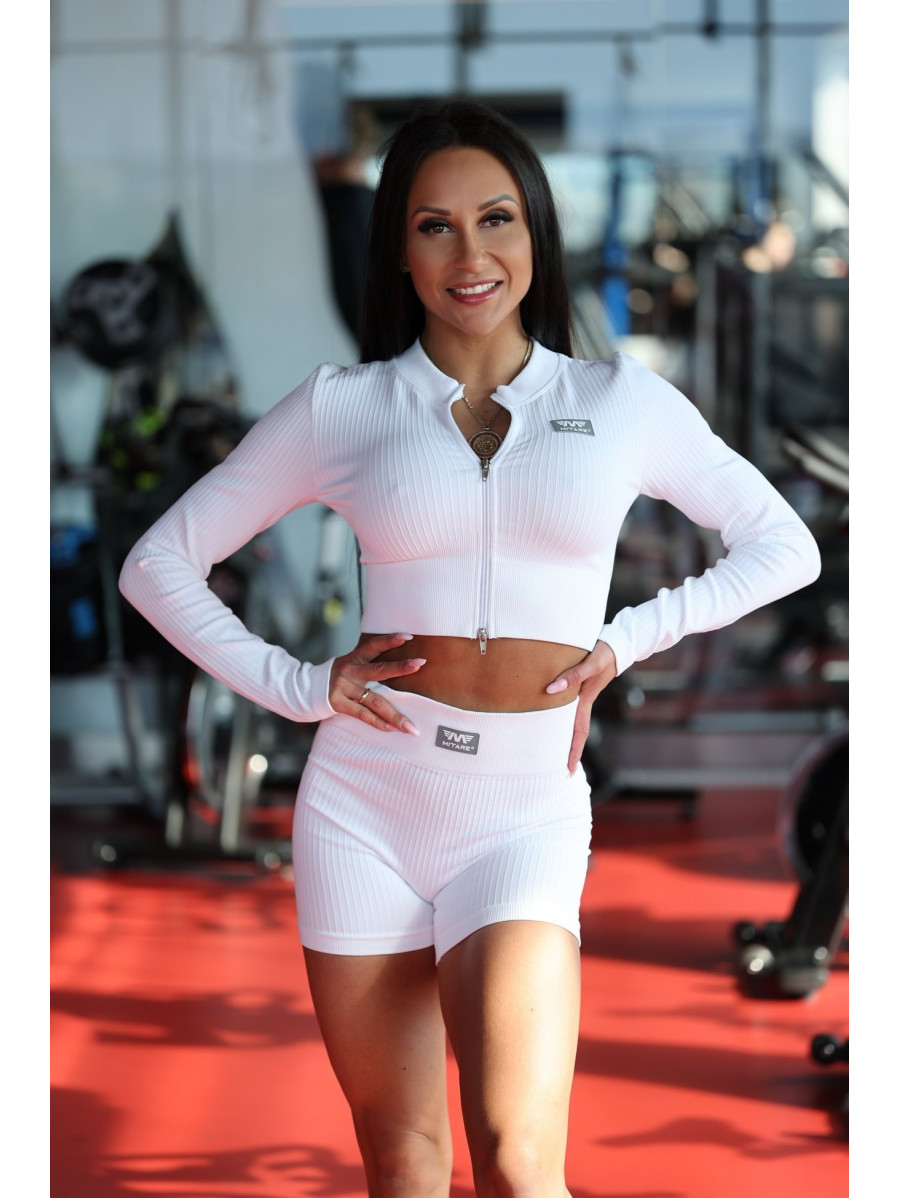 Crop top STREET COLLECTION K125 blanc MITARE