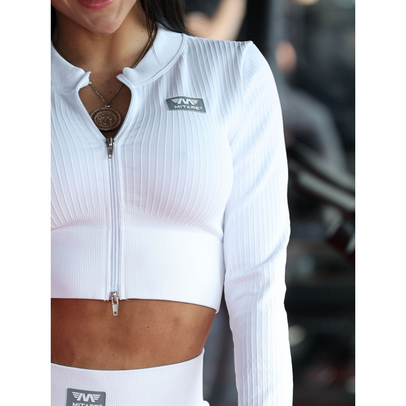 Crop top STREET COLLECTION K125 blanc MITARE
