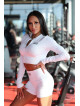 Short STREET COLLECTION K126 blanc MITARE