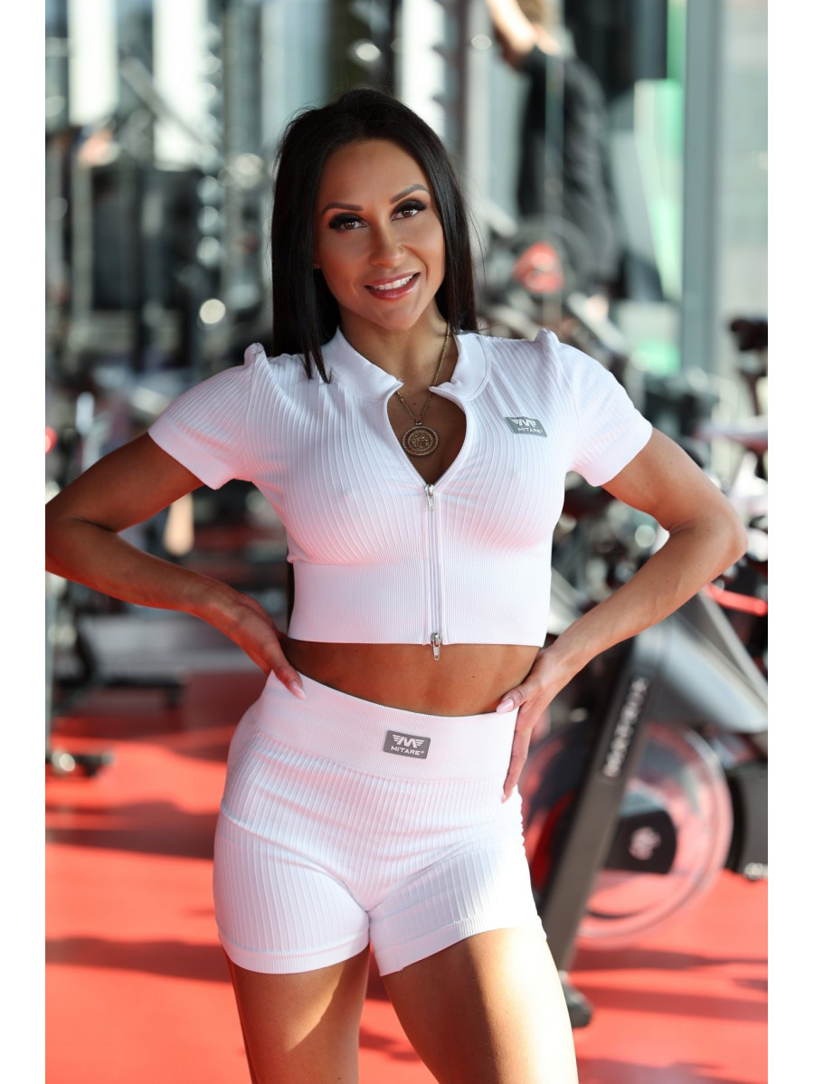 Short STREET COLLECTION K126 blanc MITARE