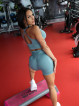 Short HOT K119 vert d'eau MITARE