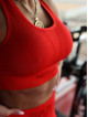 Brassière de sport HOT K120 rouge MITARE