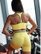 Soutien-gorge sans couture SLIM PUSH UP K079 jaune MITARE