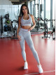 Legging sans couture SLIM PUSH UP ANGEL K078A gris MITARE