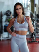 Soutien-gorge sans couture SLIM PUSH UP K079 gris MITARE