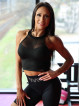 Top MESH K128 noir MITARE