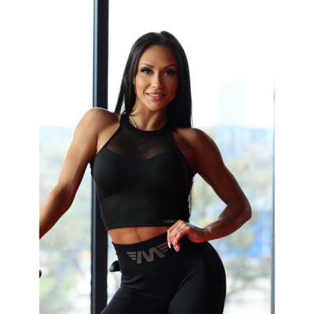 Top MESH K128 noir MITARE