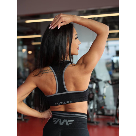 Soutien-gorge sans couture SLIM PUSH UP K079 noir MITARE
