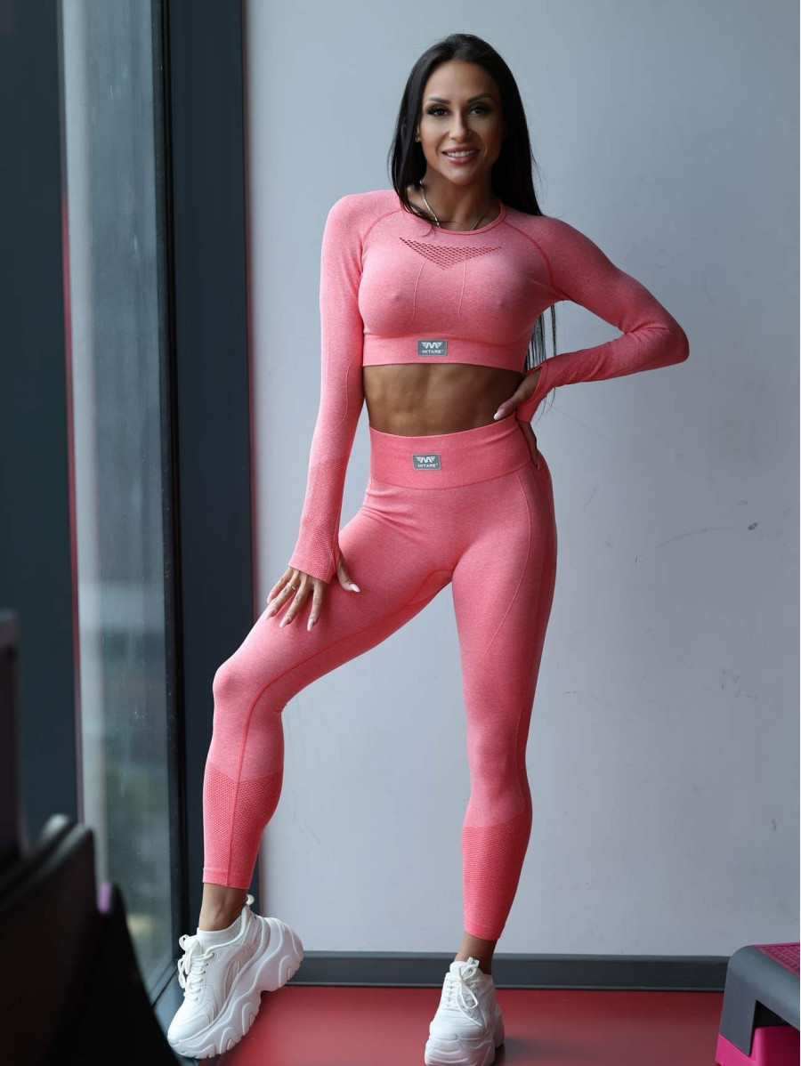 Crop top HYPNOTIZE K129 rose MITARE