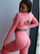 Crop top HYPNOTIZE K129 rose MITARE