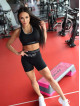 Short SLIM PUSH UP K116 noir MITARE