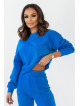 Niebieska krótka bluza lamia